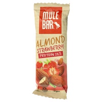 Barrita Proteica de Almendras y Fresas 1 barrita de 42g - Mulebar | Natural Doctor