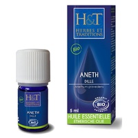 Aceite esencial de eneldo orgánico (Anethum graveolens) 5 ml de aceite esencial - Herbes & Traditions | Natural Doctor