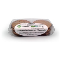 Bolachas de Espelta Mergulhadas em Chocolate 70 g - Protebio