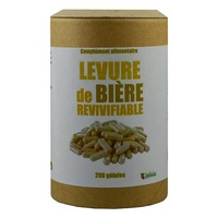 Levedura de Cerveja Revivificável 200 cápsulas vegetais de 320mg - JOLIVIA
