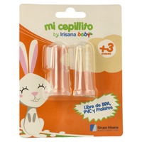 Escova de Dentes de Silicone para Bebés 2 unidades - Irisana