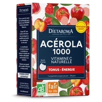 Acerola 1000 Cherry Orgánico 24 comprimidos (Cereza) - Dietaroma | Natural Doctor