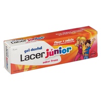 Dětský zubní gel s příchutí jahody