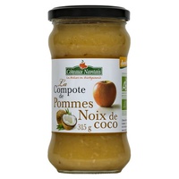 Äppelkokoskompott