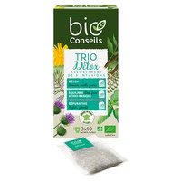 Infusión Orgánica Trio Detox 30 bolsitas infusoras - Bio Conseils | Natural Doctor