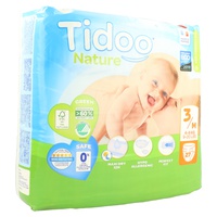 Fraldas Tamanho 3 Médio (4/9 kg) 27 unidades - Tidoo