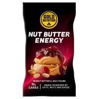 Nötssmör energisnack jordnötssmör & gelé ekologisk