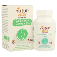 Café Verde, Colina y Zinc 90 cápsulas - Naturcesta | Natural Doctor