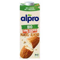 Bio-mandelgetränk ohne zuckerzusatz