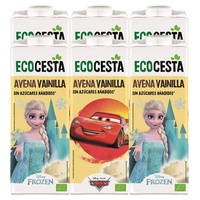 Ekologisk havre- och vaniljdryckspaket (disney)