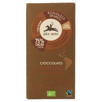 Chocolate Preto Extra com 75% de Cacau 100 g - Alce Nero