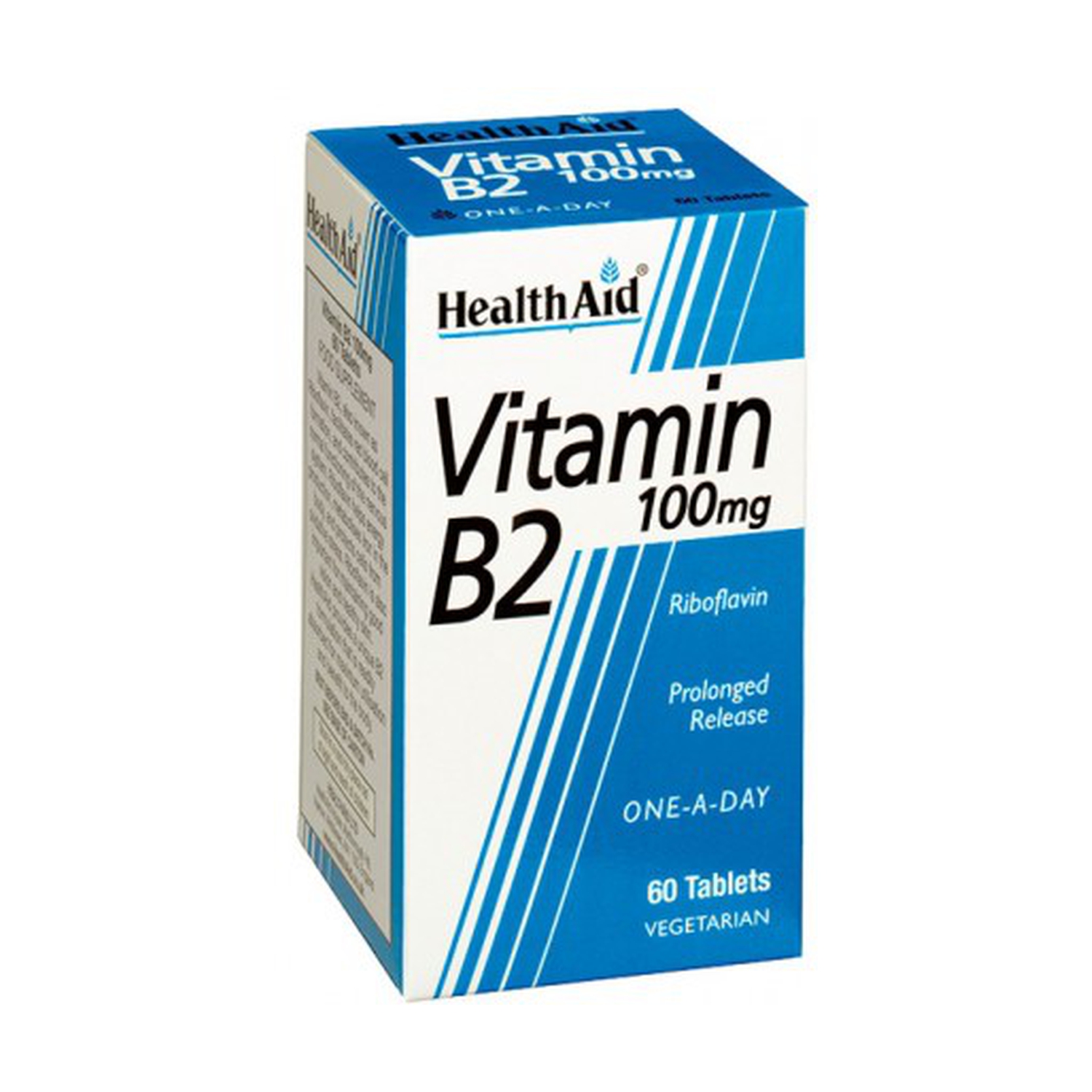 Vit B2 Riboflavina 60 comprimidos de Health Aid Naturitas