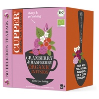 Bio áfonyás és málnás gyógytea