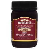 Manukový med mgo250+ bio raw monoflorální