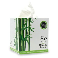 Papel de tecido de bambu no dispensador 56 unidades - The cheeky panda
