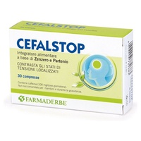 Cefalstop gengibre e matricária 30 comprimidos - Farmaderbe