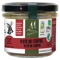 Organic pork and deer pâté, gluten-free, lactose-free