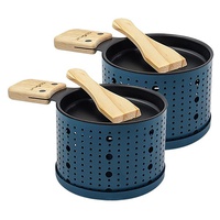 2 racletes de vela azul escuro 2 unidades - Cookut