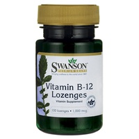 Pastillas de vitamina B-12, 1000 mcg 100 comprimidos sublinguales - Swanson | Natural Doctor