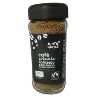 Café Soluble Biologique Lyophilisé