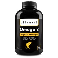 Huile de poisson sauvage oméga-3