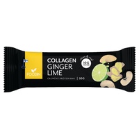 Fehérjeszelet kollagénnel, gyömbérrel és lime-mal