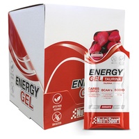 Energigelé med taurin (jordgubbssmak)