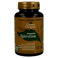 Espirulina Superfood Organic 180 cápsulas - Green Origins | Natural Doctor