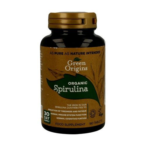Comprar Spirulina Superfood Organic 180 cápsulas Green Origins Naturitas