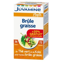 Quema grasa 72 cápsulas vegetales - Laboratoires Juvamine | Natural Doctor