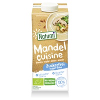 Crème de cuisson à base d'amandes bio sans sucre