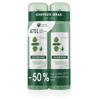 Klorane Champú Seco Ortiga & Vitamina E 2X150 Ml - Imagen 2