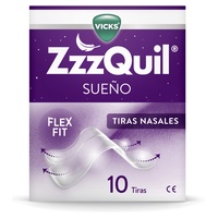 Tiras nasais para dormir 10 unidades - ZZZQuil