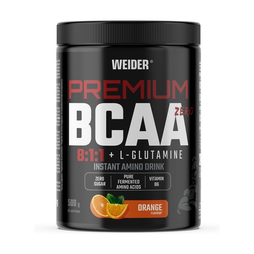 Buy BCAA 8:1:1 and orange L-glutamine 500 g of powder Weider