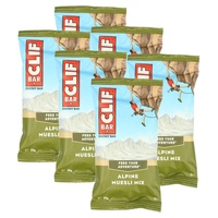 Pacote de barras energéticas de aveia, amendoim e chocolate 6 unidades - Clif