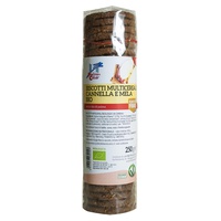 BUONGIORNOBIOÂ®- BISCOTTI MULTICEREALI MELA AND CANNELLA