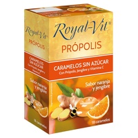 Royal vita propoliskarameller med ingefära och apelsinsmak
