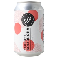 Hallon-kombucha