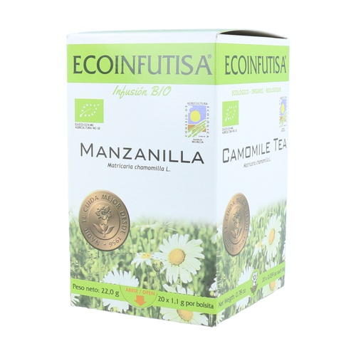 Acheter Infusion De Camomille Biologique Sachets Infuseurs Infutisa Naturitas