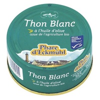 Thon blanc à l'huile d'olive bio