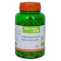 Harpagophytum y reina de los prados orgánica 200 cápsulas vegetales - Nat & Form | Natural Doctor