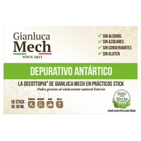 Depurativo Antártico Caja de 16 sticks de 30 ml Gianluca Mech | Natural Doctor