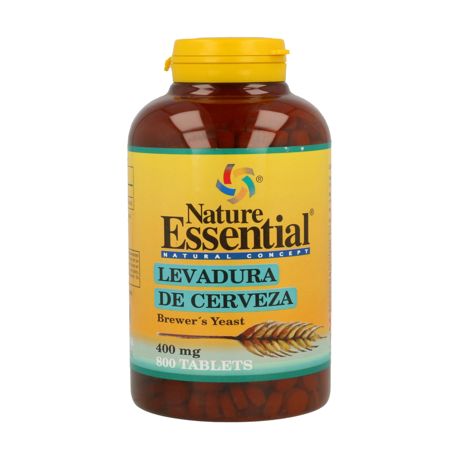 Levadura De Cerveza 800 comprimidos de 400mg de Nature Essential Naturitas