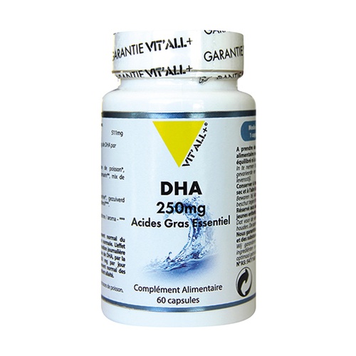 DHA 250 mg - Essentieel vetzuur