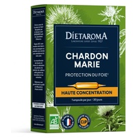 Cardo Mariano bio funcionamiento hepático 20 ampollas de 10ml - Dietaroma | Natural Doctor