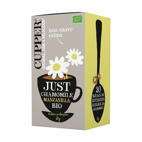 Acheter Infusion De Camomille Bio Sachets Infuseurs Cupper Naturitas