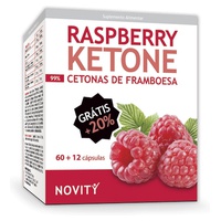 Raspberry Ketone Cetona de Framboesa 72 cápsulas - Novity