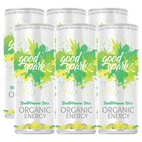 Pacote de bebidas energéticas orgânicas Mix Mediterrâneo 6 unidades de 250ml - Good Spark