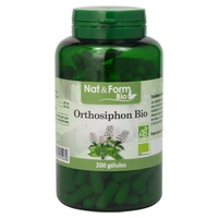 Ortosifón orgánico 200 cápsulas vegetales - Nat & Form | Natural Doctor