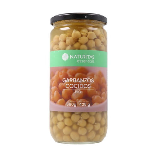 Gekochte Bio-Kichererbsen 660 G Naturitas Essentials kaufen | Naturitas